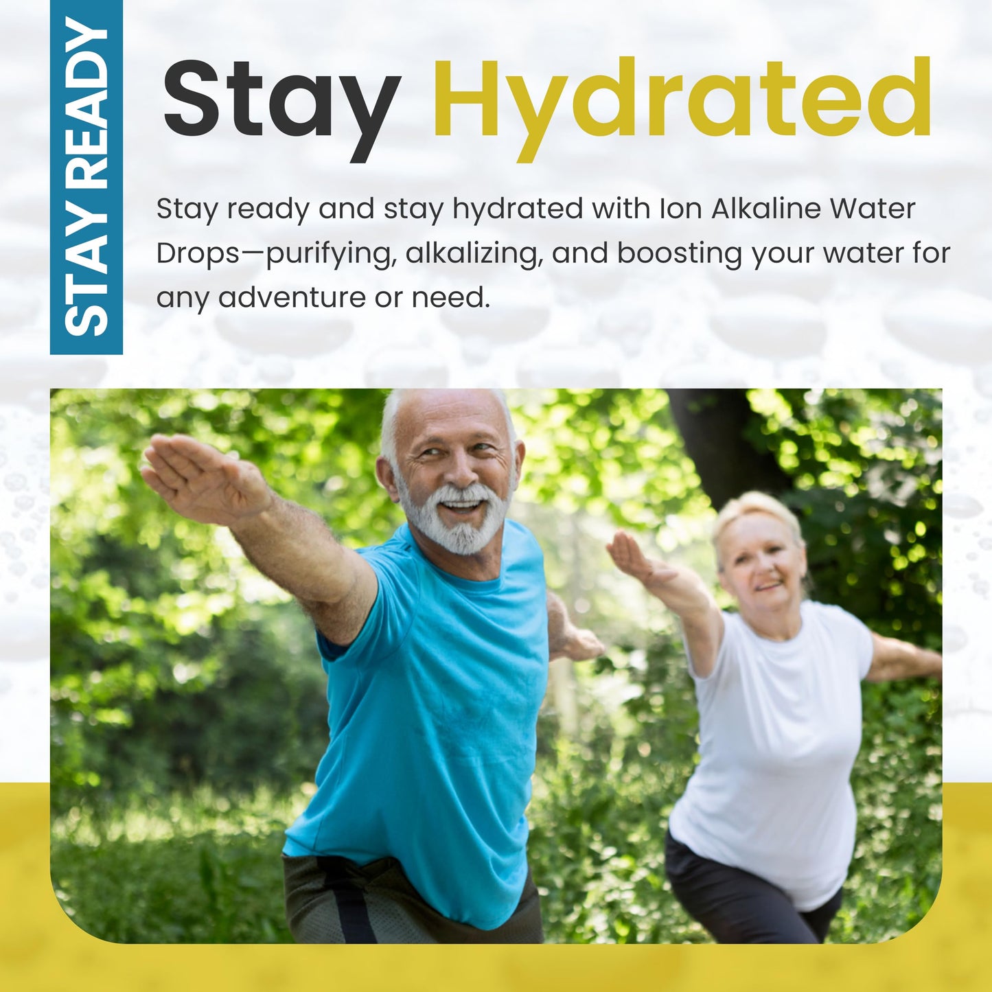 Ion Alkaline Water Drops – PH Booster & Water Treatment Drops