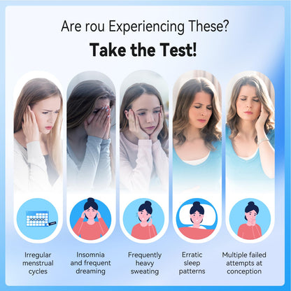 Menopause Rapid Test – FSH Hormone Test at Home (10 Strips)