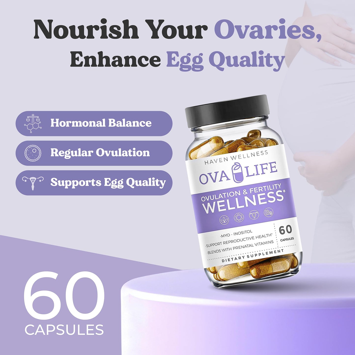Ovalife Fertility Supplements for Women – Hormone Balance & Ovarian Support