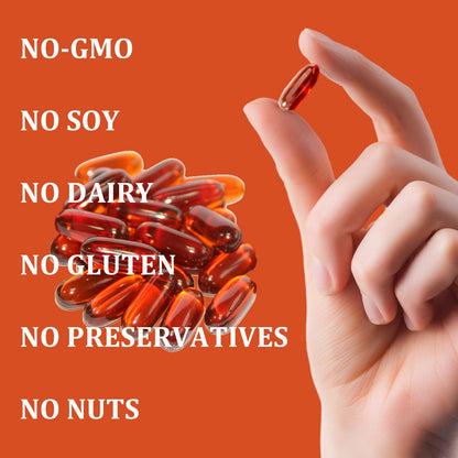 Ovela Pumpkin Seed Oil Capsules 3000mg with Saw Palmetto | Non-GMO, Gluten-Free