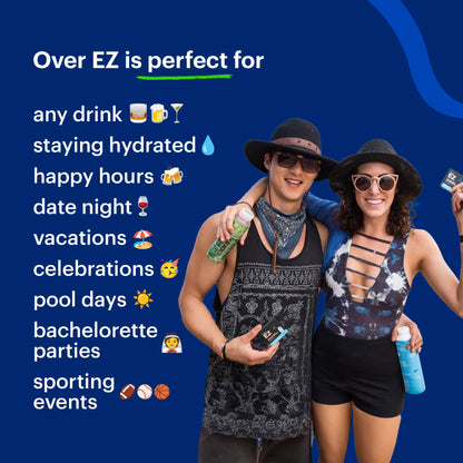 OVER EZ Pre-Drink Supplement – Party Recovery & Brighter Mornings (12 Capsules)