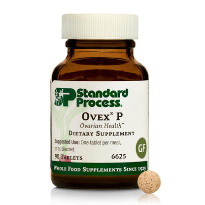 Standard Process Ovex P - Whole Food-Based Women's Health Supplement | Porcine Ovary Cytosol Extract - 90 Tablets