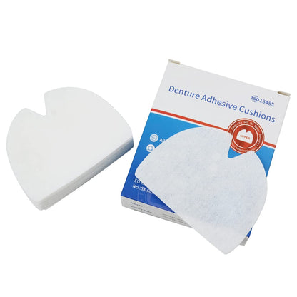 Ovovo 120 Pads (4 Pack) Upper Denture Adhesive Cushions – Long Lasting Hold & Food Seal