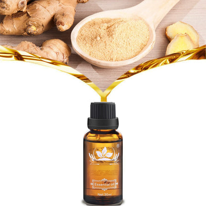 Ownest 3 Pack Ginger Massage Oil | 100% Pure Natural Ginger Oil for Lymphatic Drainage & Spa-at-Home - 30ml