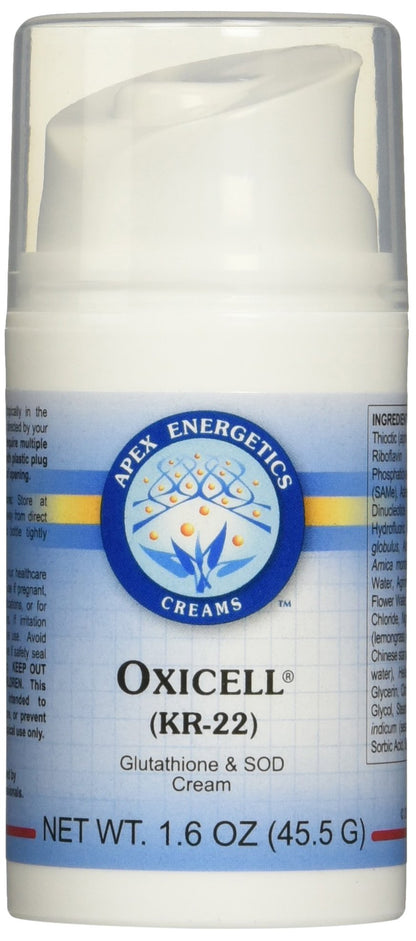 Apex Energetics Oxicell (K-22), 1.6 oz | Topical Antioxidant Cream