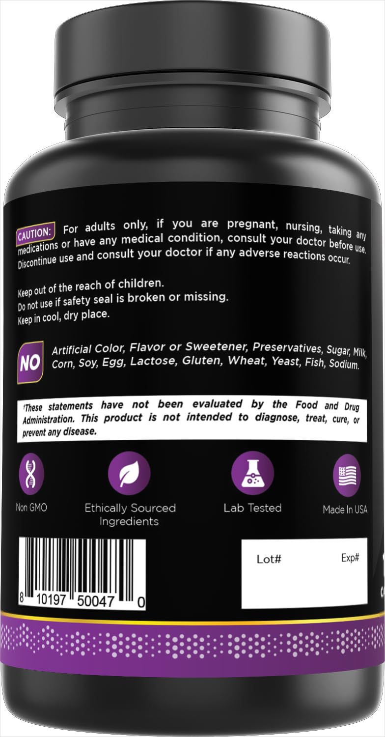 Oxify 5-HTP 50 mg | 120 Capsules | Gluten-Free & Non-GMO | Made in USA
