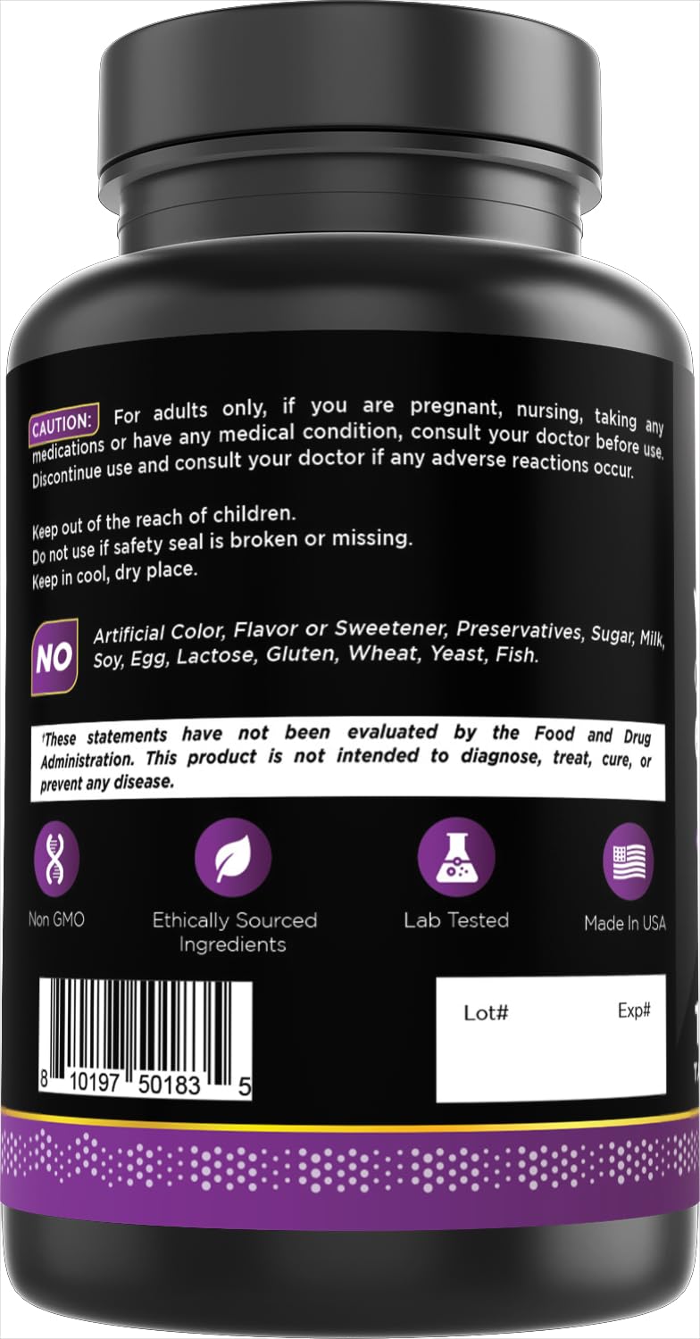 Oxify Vitamin B-12 6000 mcg (Methylcobalamin) - 120 Tablets - Gluten-Free, Non-GMO - Made in USA