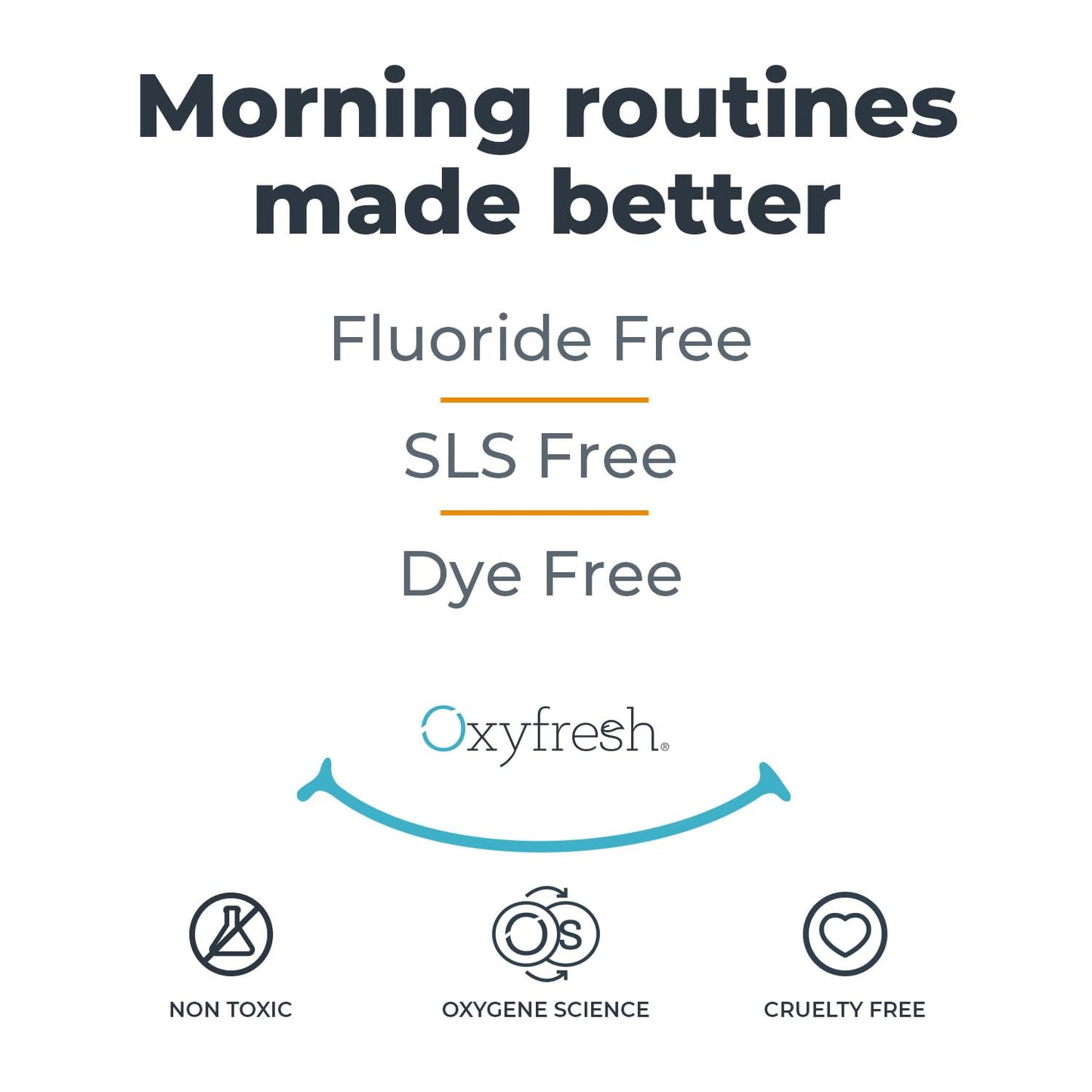 Oxyfresh Maximum Fresh Breath Lemon Mint Toothpaste - Clean Teeth & Fresh Breath - SLS & Fluoride Free - 5 oz