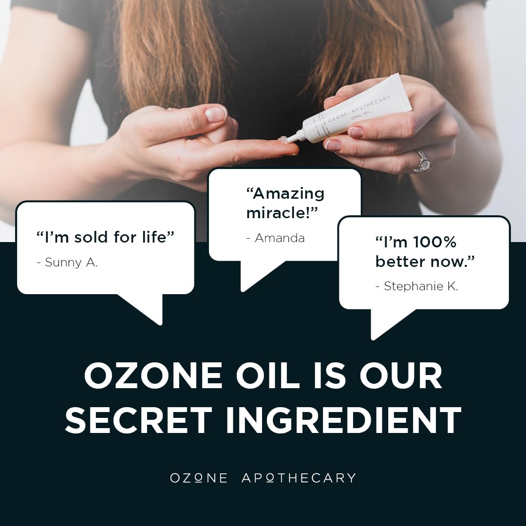 Ozone Apothecary Oral Gel – Antibiotic-Free Ozone Oil Dental Care