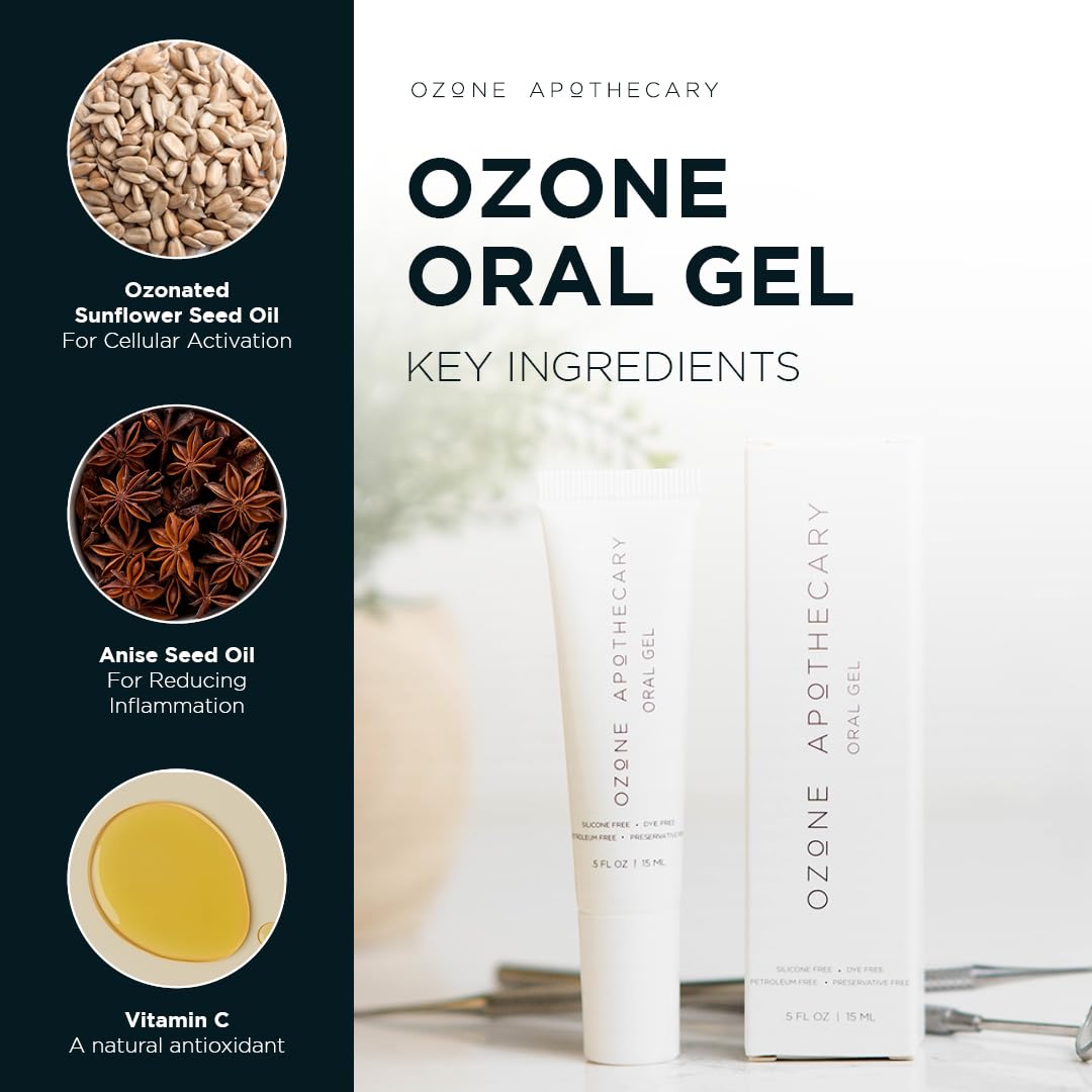 Ozone Apothecary Oral Gel – Antibiotic-Free Ozone Oil Dental Care