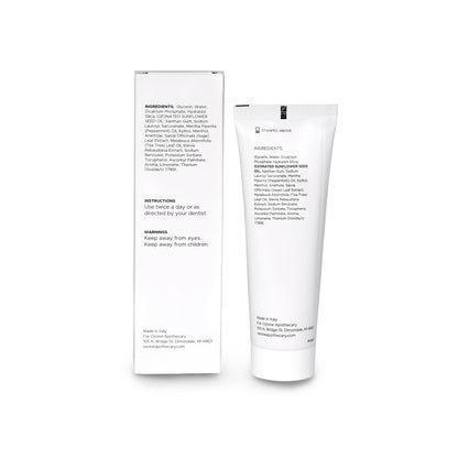 Ozone Apothecary Toothpaste - Ozone Oil Infused, Fluoride Free | Ozonated Oral Care