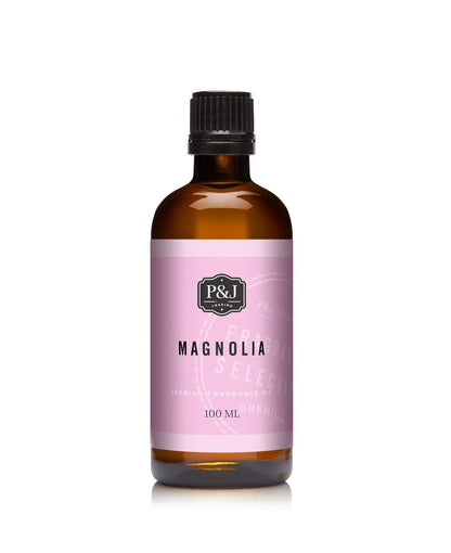 P&J Fragrance Oil Magnolia 100ml - Candle Scents & DIY Oils