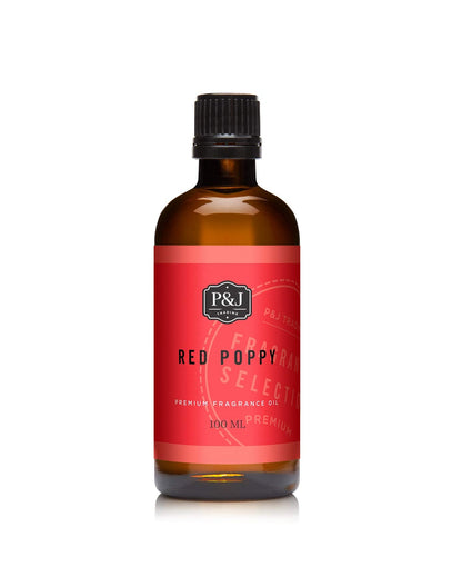 P&J Fragrance Oil Red Poppy 100ml – Candles, Soaps, Diffusers