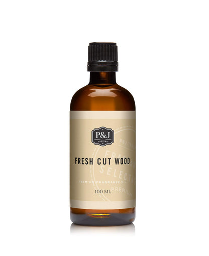 P&J Trading Fresh Cut Wood Essential Oil 100ml – Candle Making & Diffuser