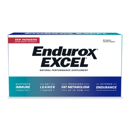 Pacific Health Endurox Excel – Natural Performance Supplement, 60 Caps