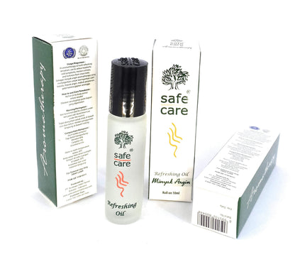Roll on Refreshing Aromatherapy Oil 10 mL Pack of 12 – Safe Care