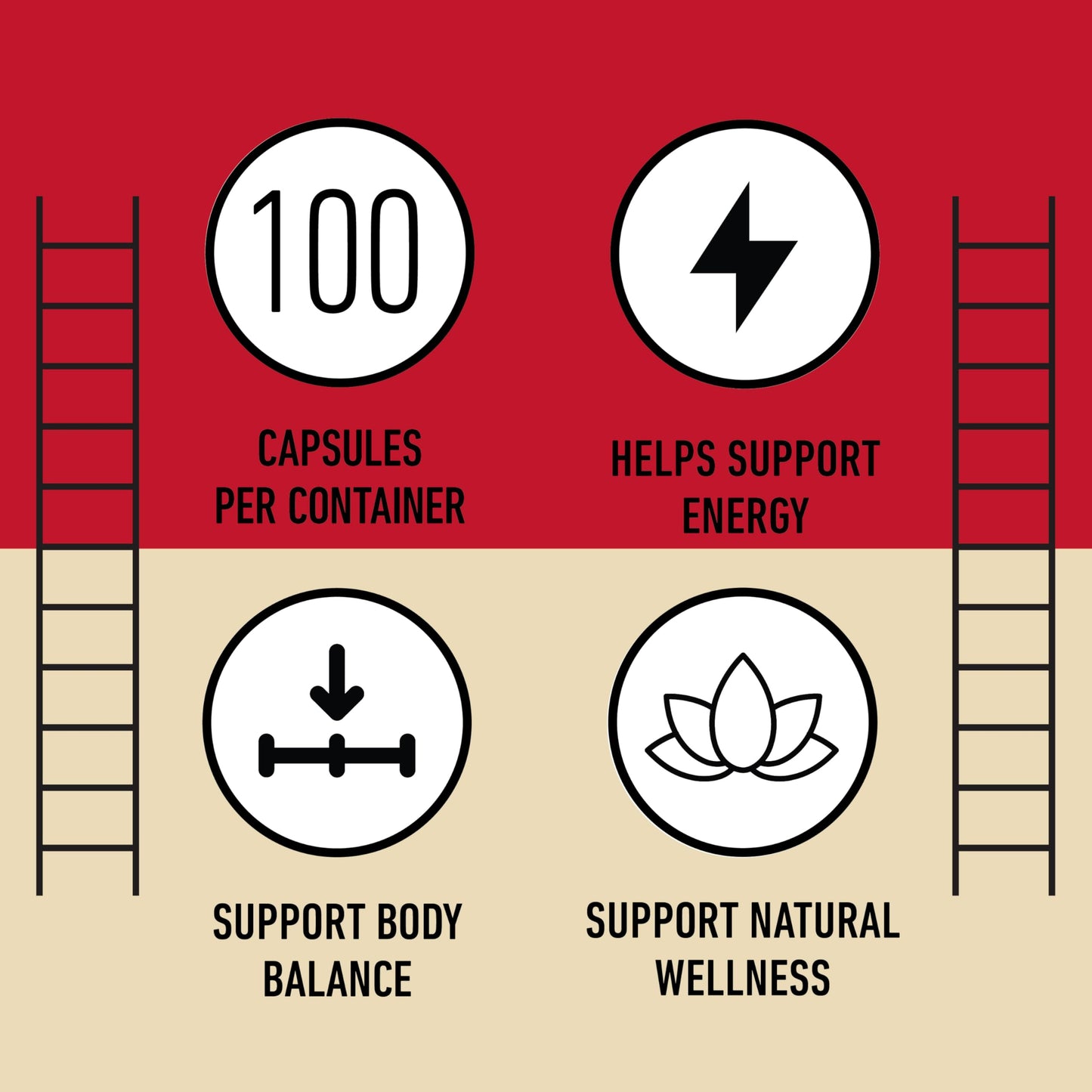 Complete Natural Products Organic Red Maca Root Capsules - 800mg Gelatinized, 2-Pack