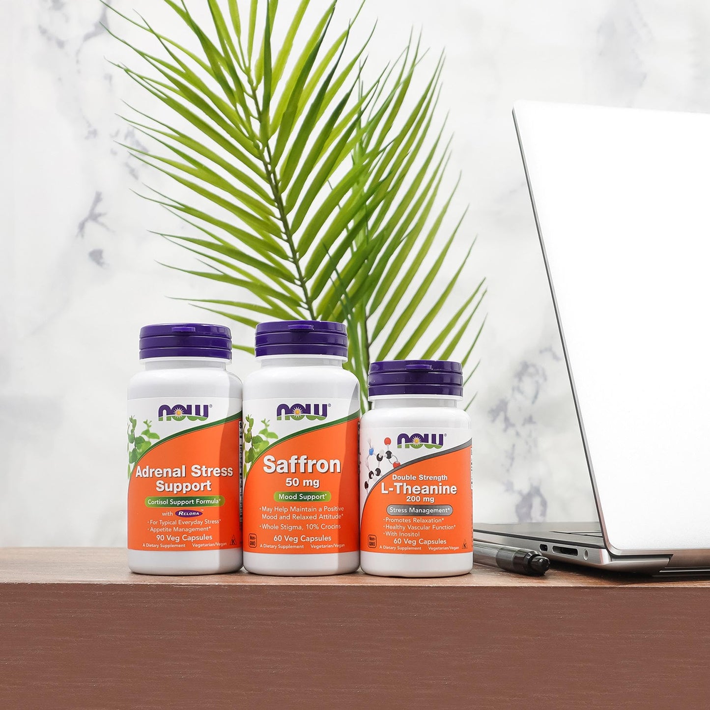 NOW Foods Saffron Whole Herb 50 mg – 60 Veg Capsules | Mood Support