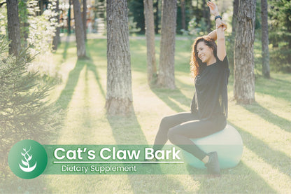 Pure Cat's Claw Bark Capsules – 100 Count, Additive-Free & Lab Verified