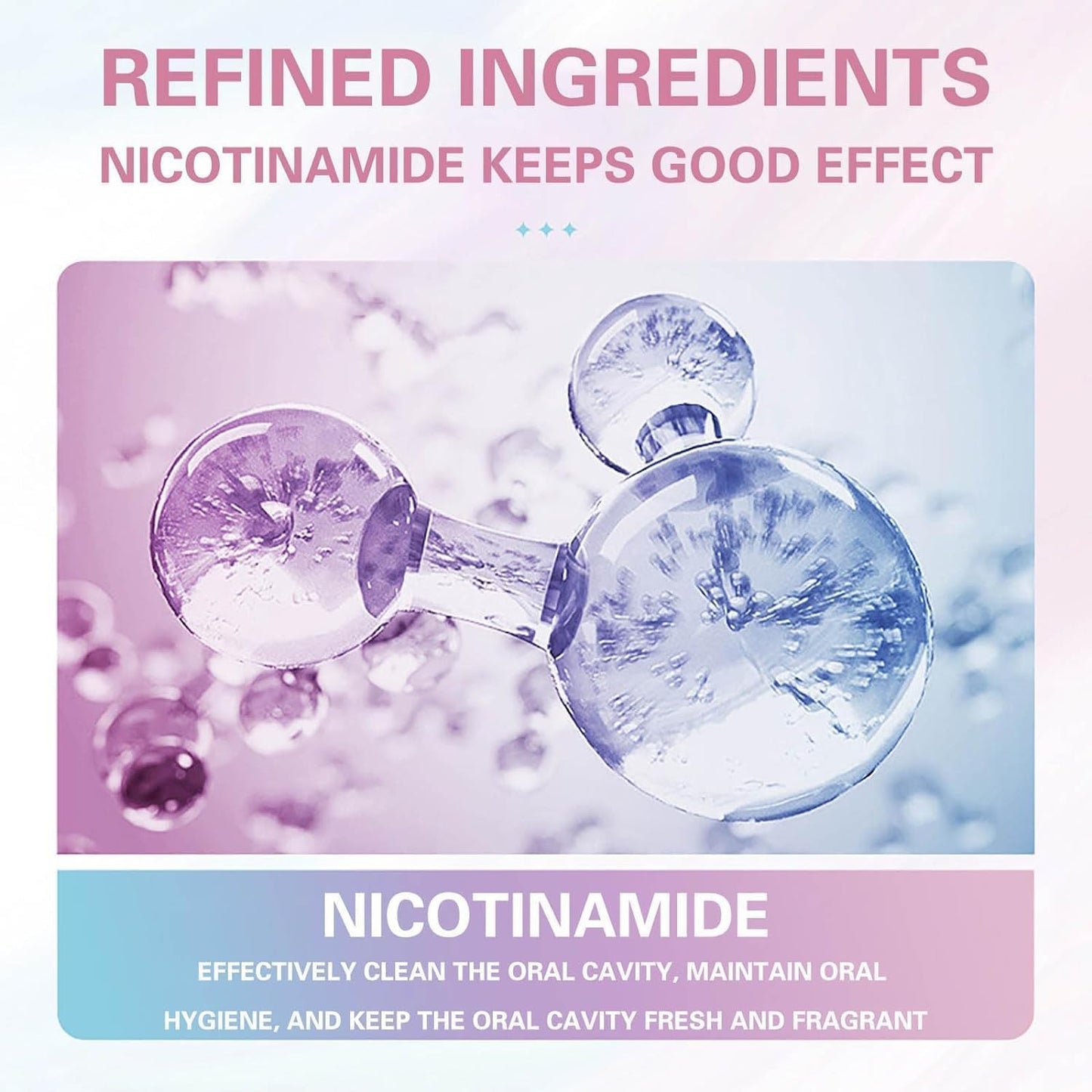 Niacinamide Whitening Toothpaste – 2 Pack | Fresh Breath & Stain Removal