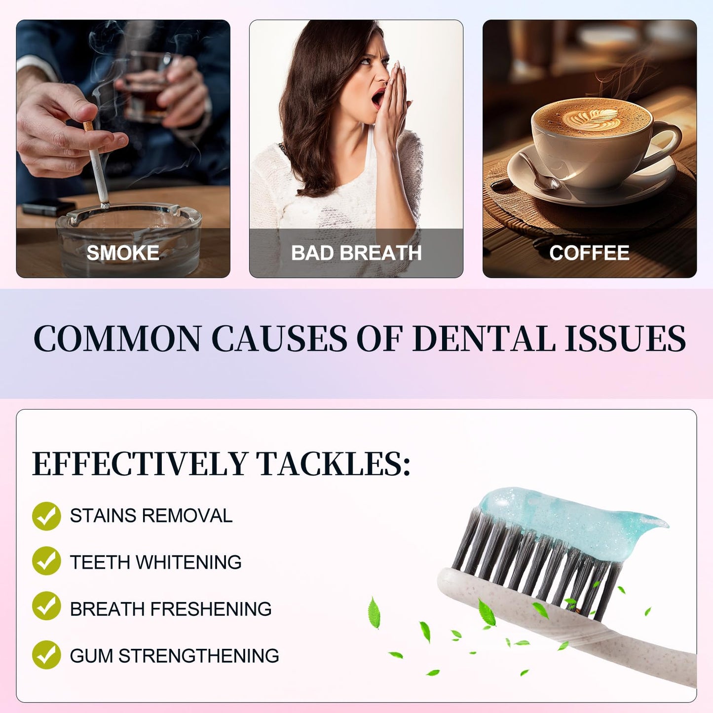 Niacinamide Whitening Toothpaste 3.5oz – Stain Removal & Enamel Protection