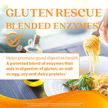Doctor's Best Gluten Rescue with Glutalytic – Non-GMO, Vegan, 60 Count (Pack of 1)