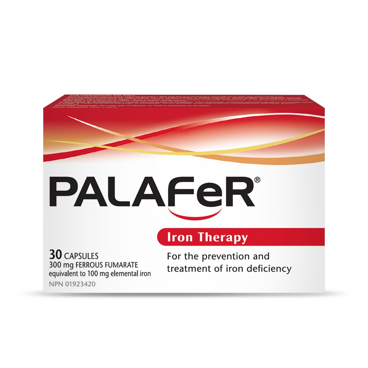 PalaFeR Iron Therapy for Iron Deficiency | 100 mg Elemental Iron Capsule