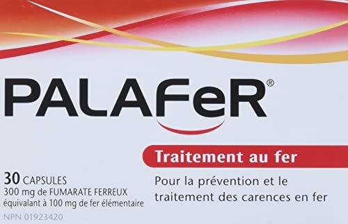PalaFeR Iron Therapy for Iron Deficiency | 100 mg Elemental Iron Capsule