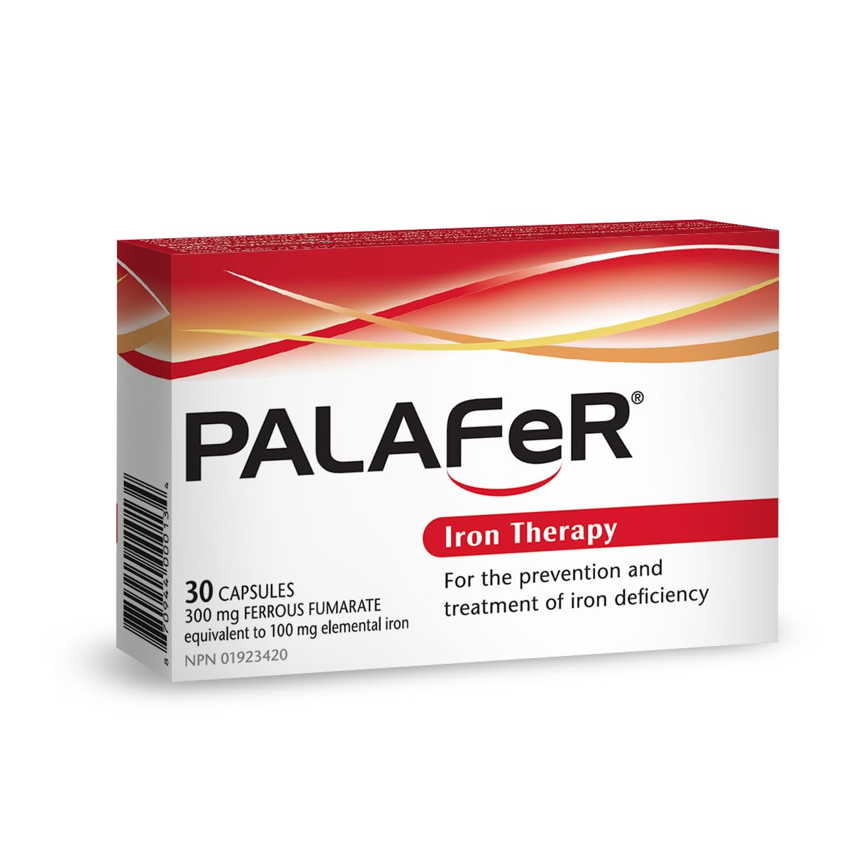 PalaFeR Iron Therapy for Iron Deficiency | 100 mg Elemental Iron Capsule