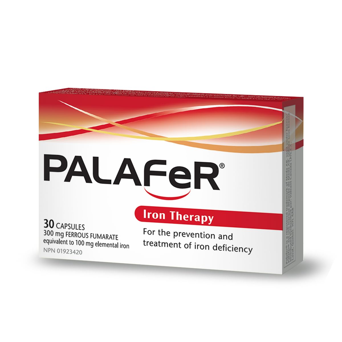 PalaFeR Iron Therapy for Iron Deficiency | 100 mg Elemental Iron Capsule