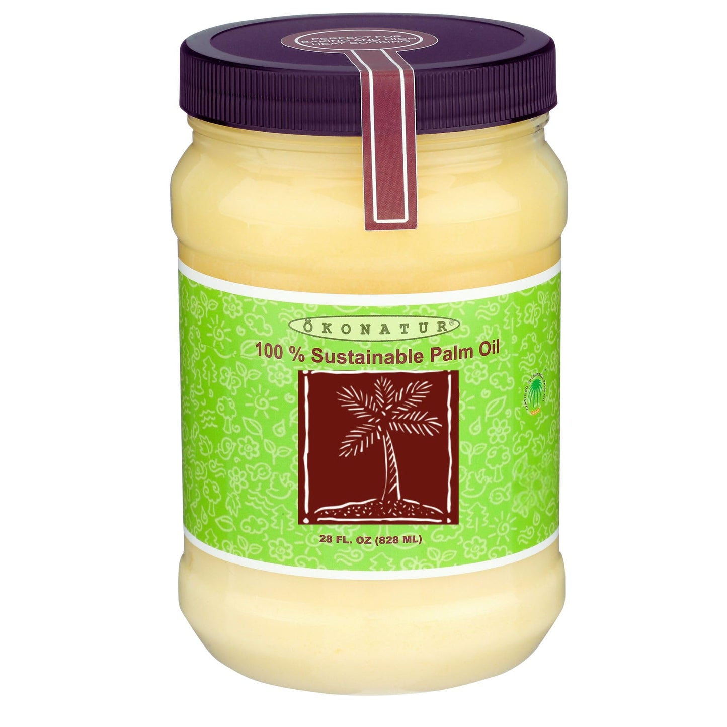 100% Sustainable Palm Oil - RSPO Certified | Food Grade - 28 Fl Oz