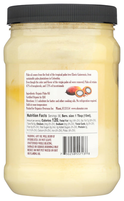 100% Sustainable Palm Oil - RSPO Certified | Food Grade - 28 Fl Oz