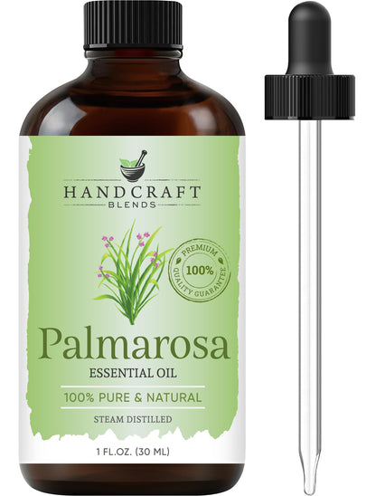 Handcraft Blends Palmarosa Essential Oil – 1 oz | 100% Pure & Natural