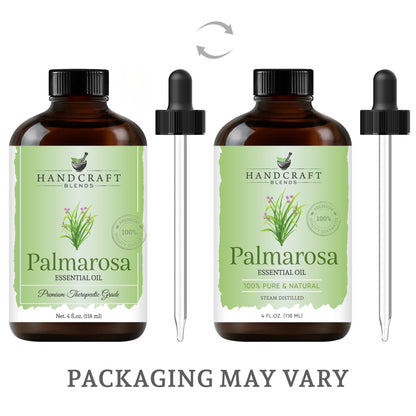 Handcraft Blends Palmarosa Essential Oil - 4 oz - Pure & Natural