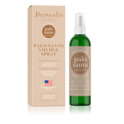 Palo Santo Smudge Spray – Energy Clearing & Aura Protection | Reiki-Charged