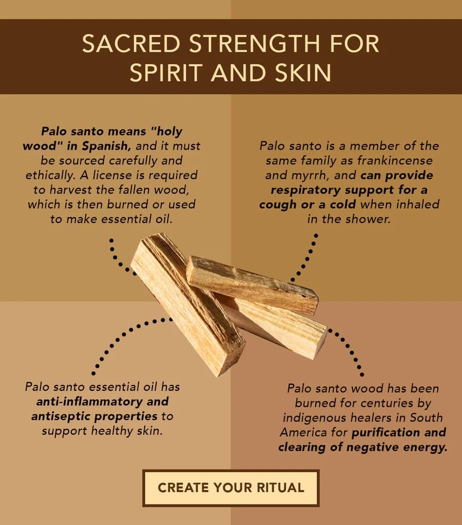Palo Santo Smudge Spray – Energy Clearing & Aura Protection | Reiki-Charged