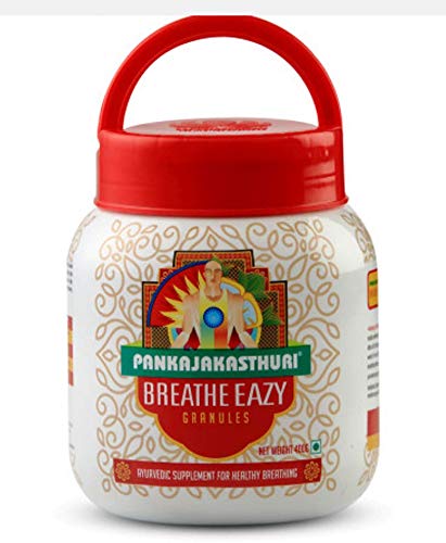 Pankajakasthuri Ayurvedic Breathe Eazy Granules - 400 GM | Health Personal Care