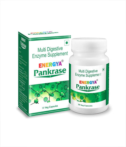 PANKRASE | Physician-Trusted Digestive Enzymes (12) for Gas & Bloating | Hi-Tech Processing