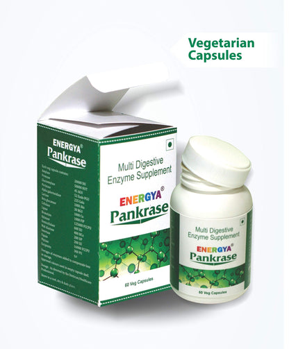PANKRASE | Physician-Trusted Digestive Enzymes (12) for Gas & Bloating | Hi-Tech Processing