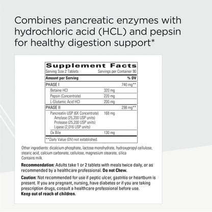 Integrative Therapeutics Panplex 2-Phase – Gluten-Free Digestive Enzyme Supplement | 180 Count BritishVita | Premium UK Vitamins & Wellness Supplements