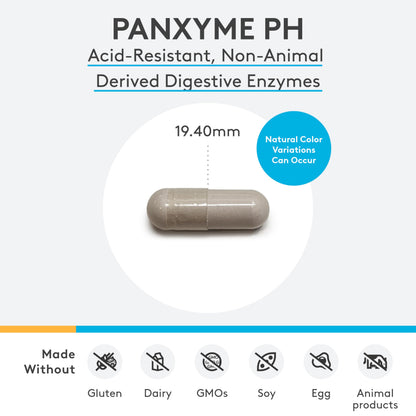 XYMOGEN PanXyme pH - Digestive Enzymes for Gut Health | Gluten Free + Vegan (90 Capsules)