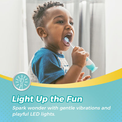 Papablic Toddler Sonic Electric Toothbrush for 1-3 Years | Debby Dino Cover