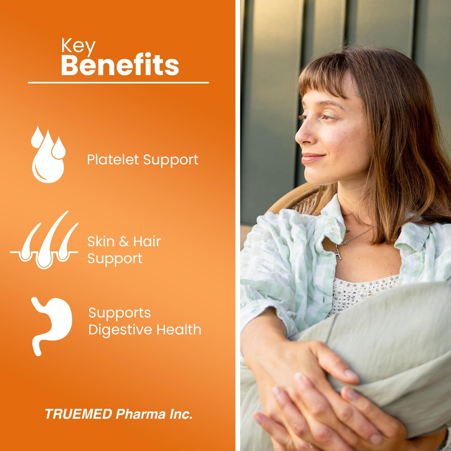 Papaya Leaf Extract 500 mg – 4X Strength, 60 Capsules | Immune Support, Digestion & Antioxidant
