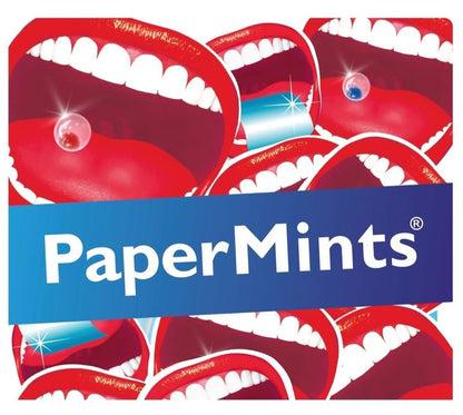 PaperMints CoolCaps Instant Fresh Breath Mints - Sugar-Free, 10 Tubes (18 capsules each) Keto-Friendly Peppermint