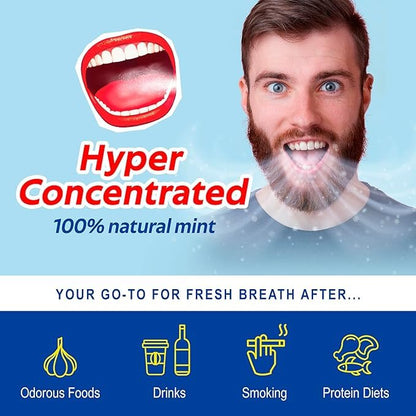 Papermints Breath Spray – Instant Fresh Breath 2 Pack | Sugar-Free, Portable Mint for Adults