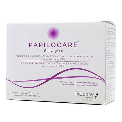 Global Ion Papilocare Vaginal Gel – 21 Sachets of 5 ml Each | Your Skin