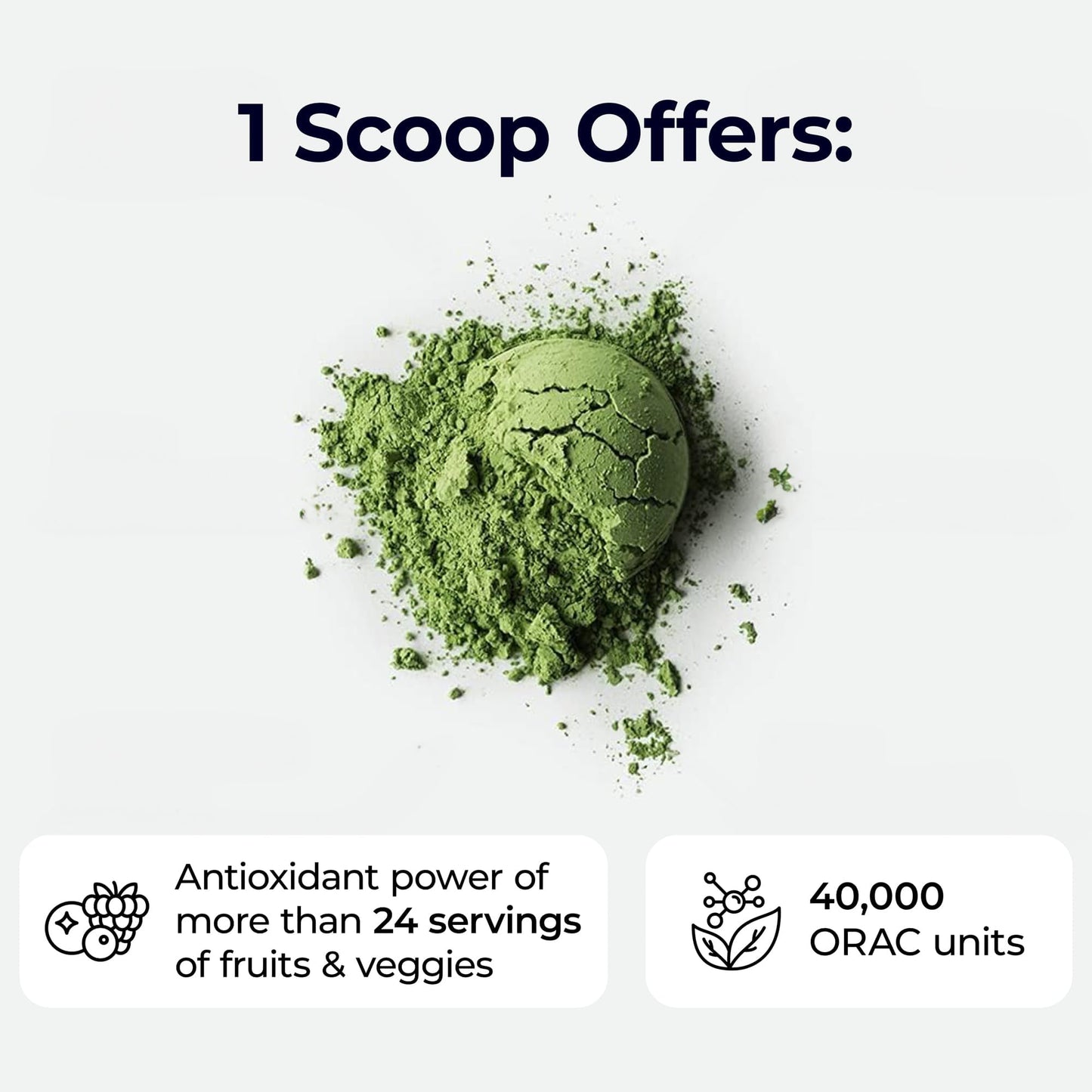 Paradise Herbs ORAC Energy Greens, Berry Superfood Powder, Over 40,000 ORAC Antioxidants, Organic Greens, Berries, Mushrooms & Probiotics, Non-GMO, Gluten-Free, 25 Servings