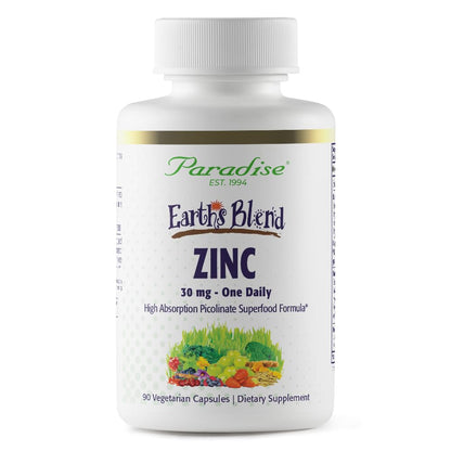 Paradise Herbs Zinc Picolinate for Immune Support