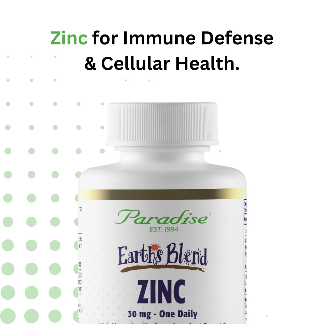 Paradise Herbs Zinc Picolinate for Immune Support