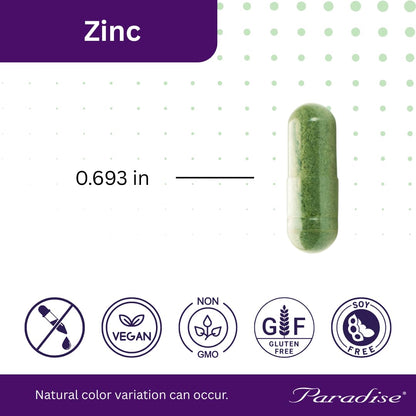 Paradise Herbs Zinc Picolinate for Immune Support